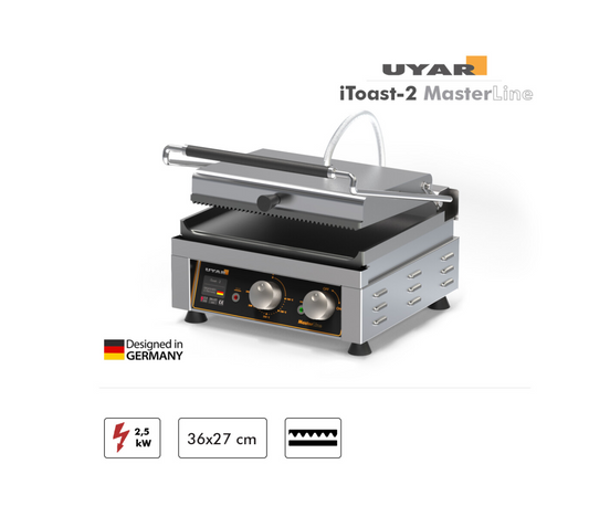 Contact Grill UYAR iToast-2 MasterLine 36x27cm E/G
