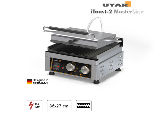 Contact Grill UYAR iToast-2 MasterLine 36x27cm E/E